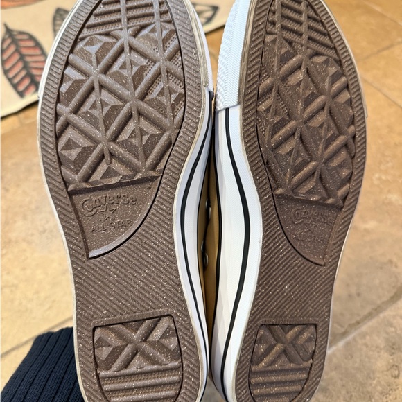 Converse custom tan leather Sneakers - Picture 3 of 6